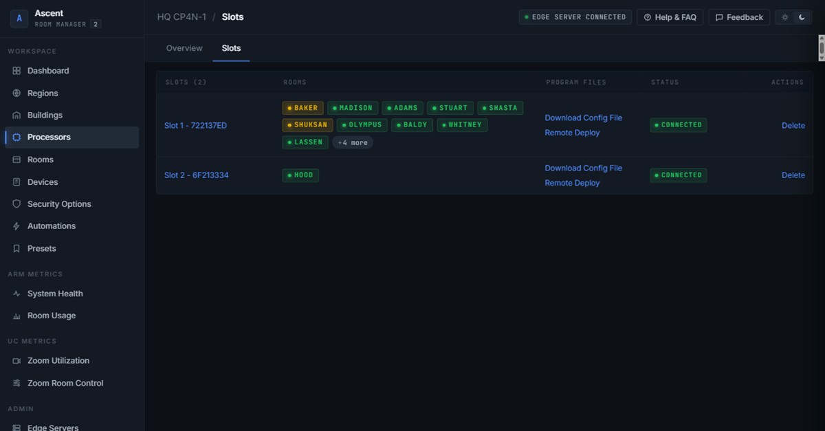 Automated Deployment: Push Programs and UIs in Minutes